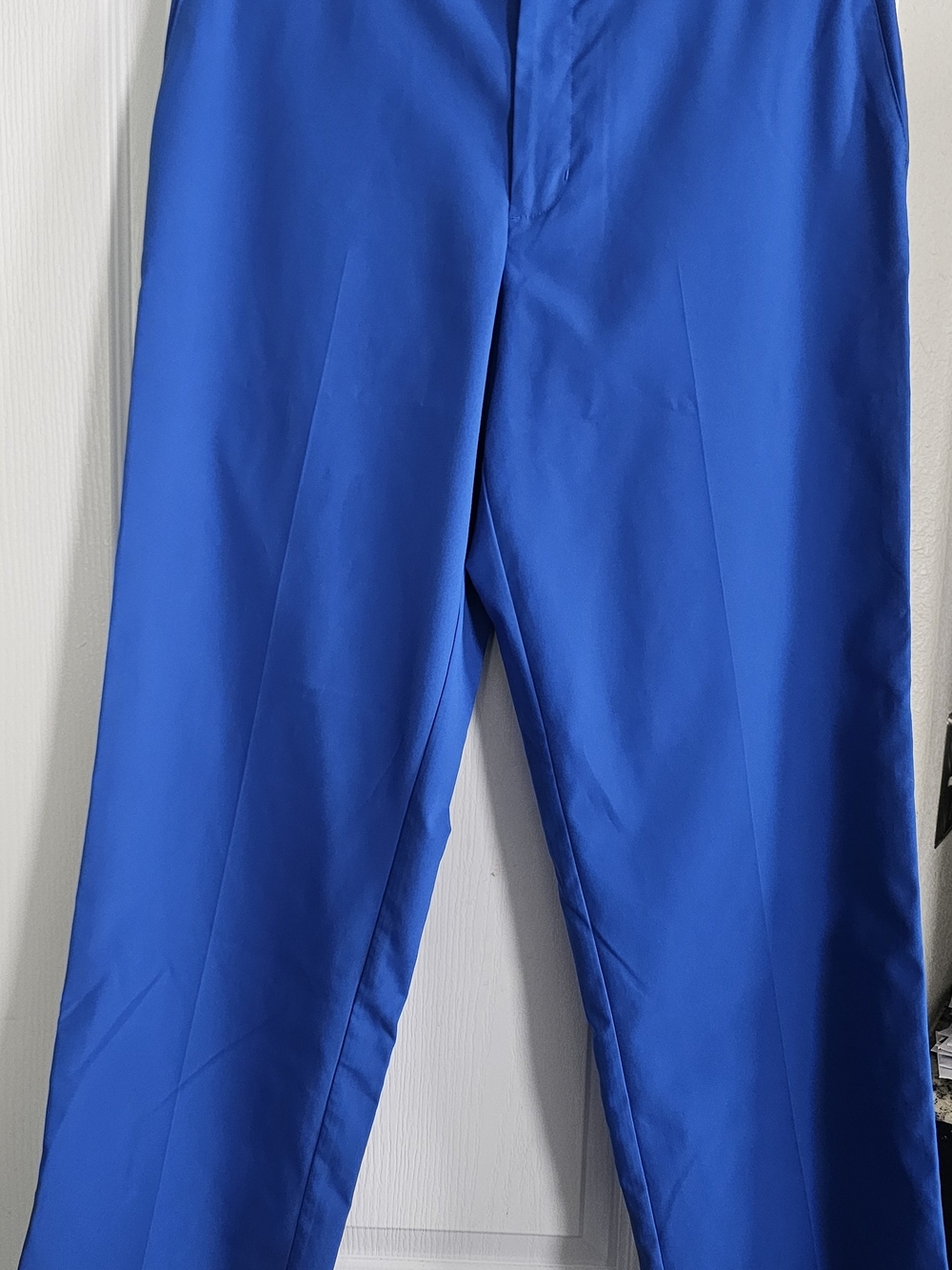 PGA Tour Men's Vivid Cobalt Dress Pants